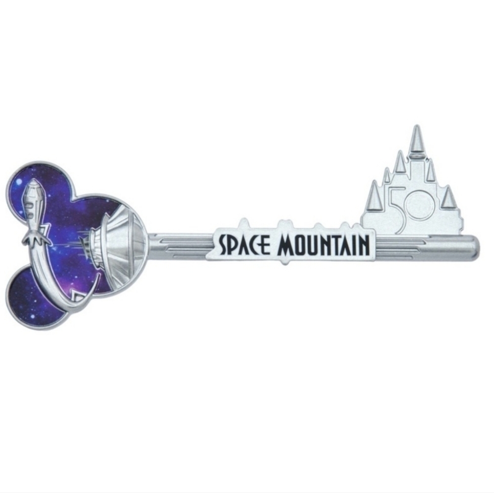 Disney Space Mountain Mickey Mouse The Main Attraction Collectible Key